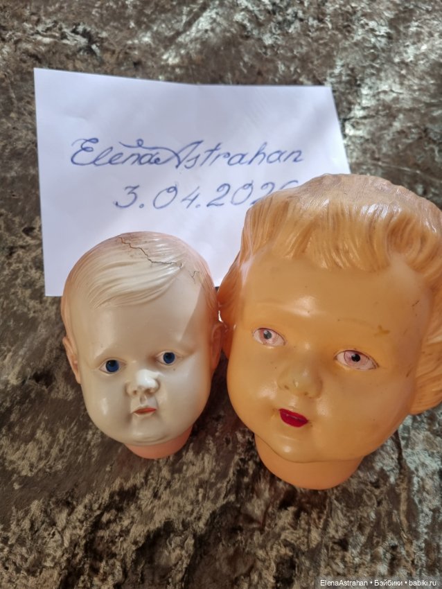 Кукла антикварная Пупс ОХК Маленькая Ранняя (фото 6)