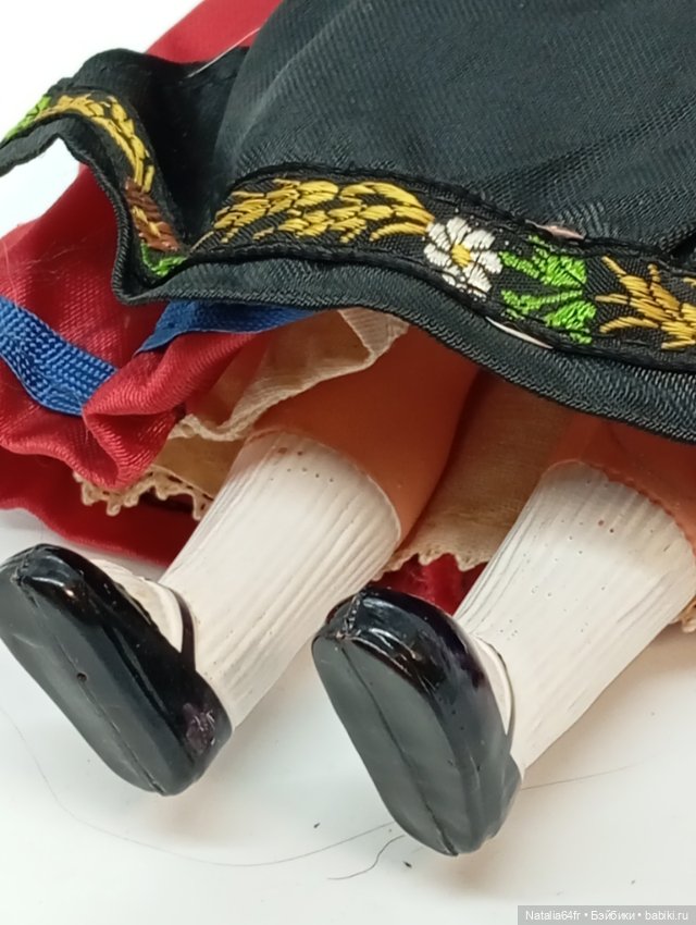 Petitcollin кукла из целлулоида Франция 27 см 50х годов (фото 4)