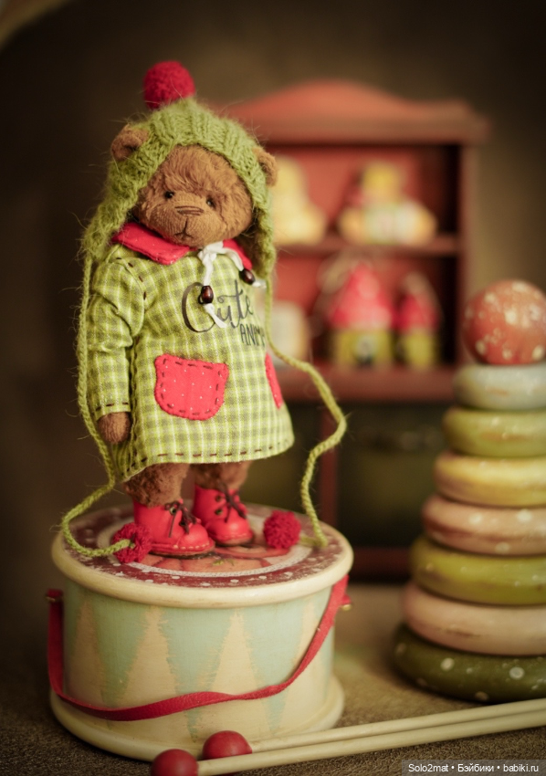 Миша тедди — Авторские игрушки (фото 3)