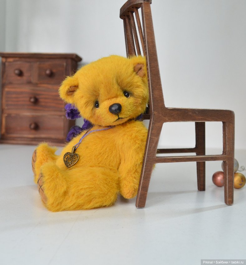 Мишка) — Авторские игрушки (фото 4)