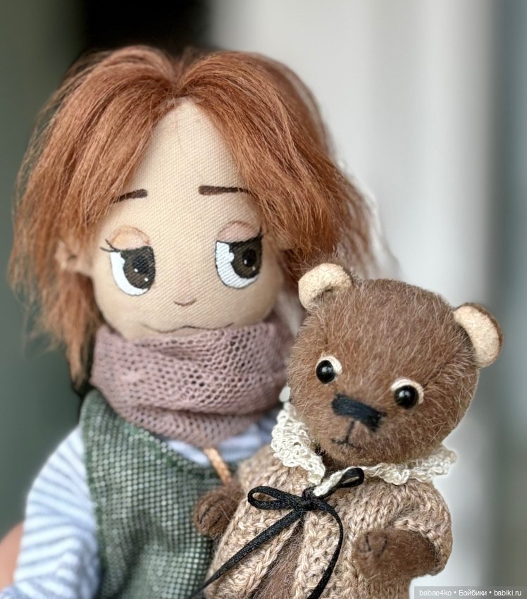 Мишка-малышка — Авторские игрушки (фото 5)