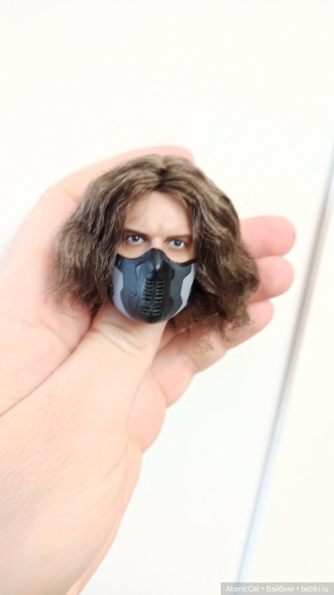 Голова экшен 1/6 Баки Барнс (фото 6)