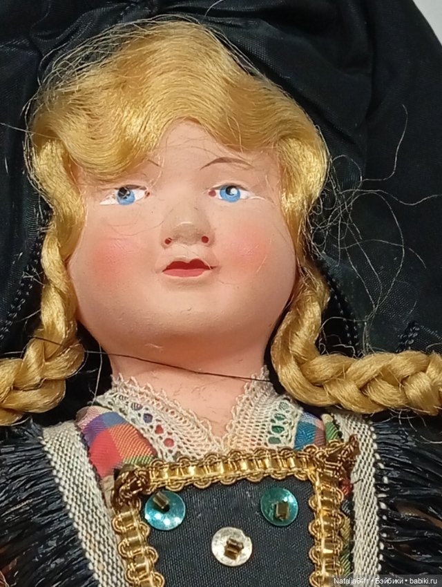 Petitcollin кукла из целлулоида Франция 27 см 50х годов (фото 5)