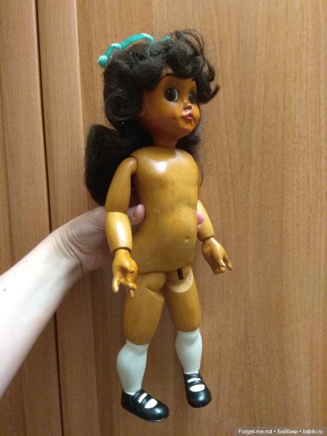 Fred Thompson Niada OOAK Деревянная шарнирная кукла ручной работы (фото 4)