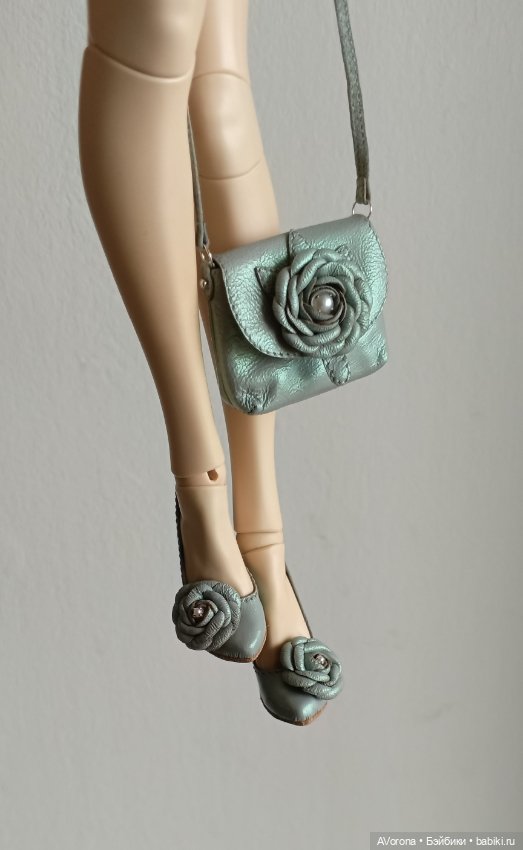 Нарядный комплект из тонкой кожи " хамелеон " (фото 2)