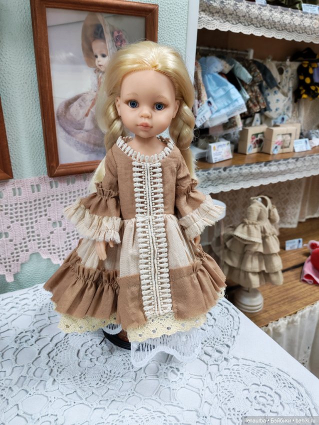 Платье для куклы — Одежда для кукол (фото 4)