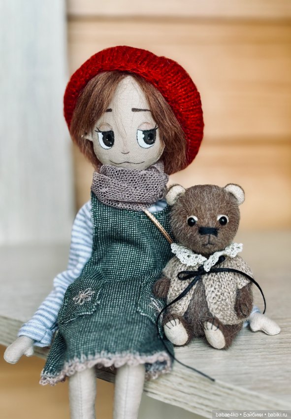 Мишка-малышка — Авторские игрушки (фото 6)