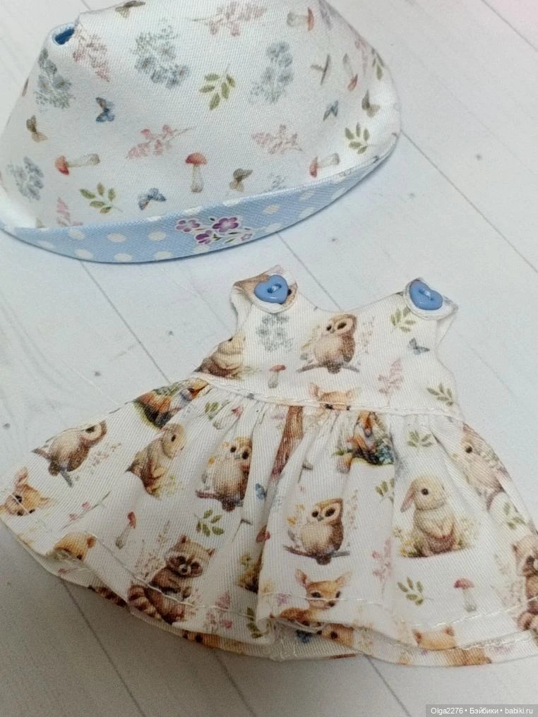 Мини комплект на мини булочку Мию 14 см (фото 10)