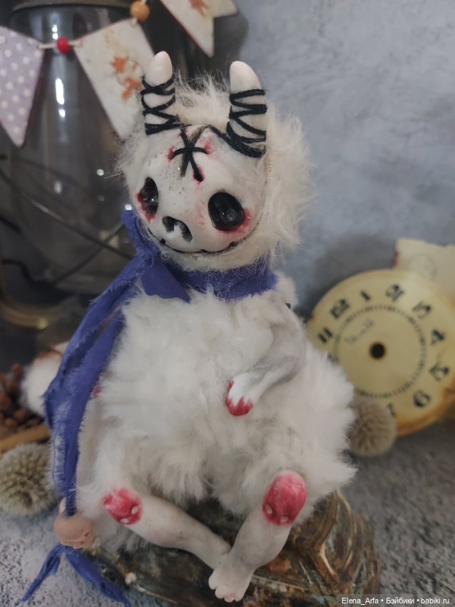 Рогатая — Авторские игрушки (фото 2)