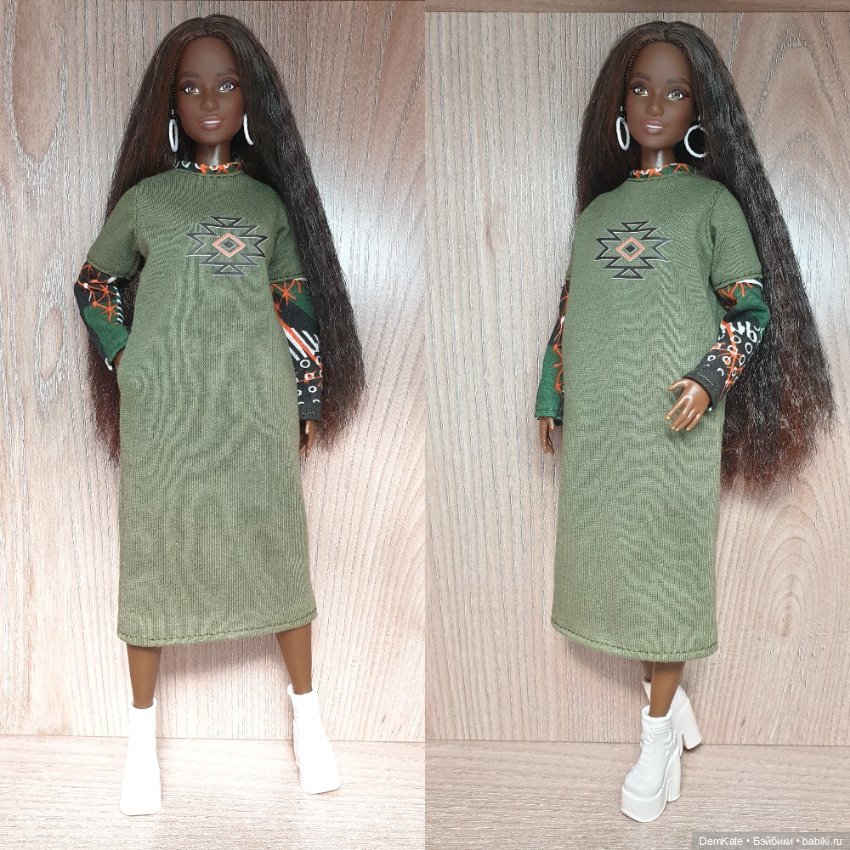 Платье для Барби пышки — Одежда для кукол