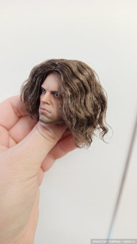 Голова экшен 1/6 Баки Барнс (фото 2)