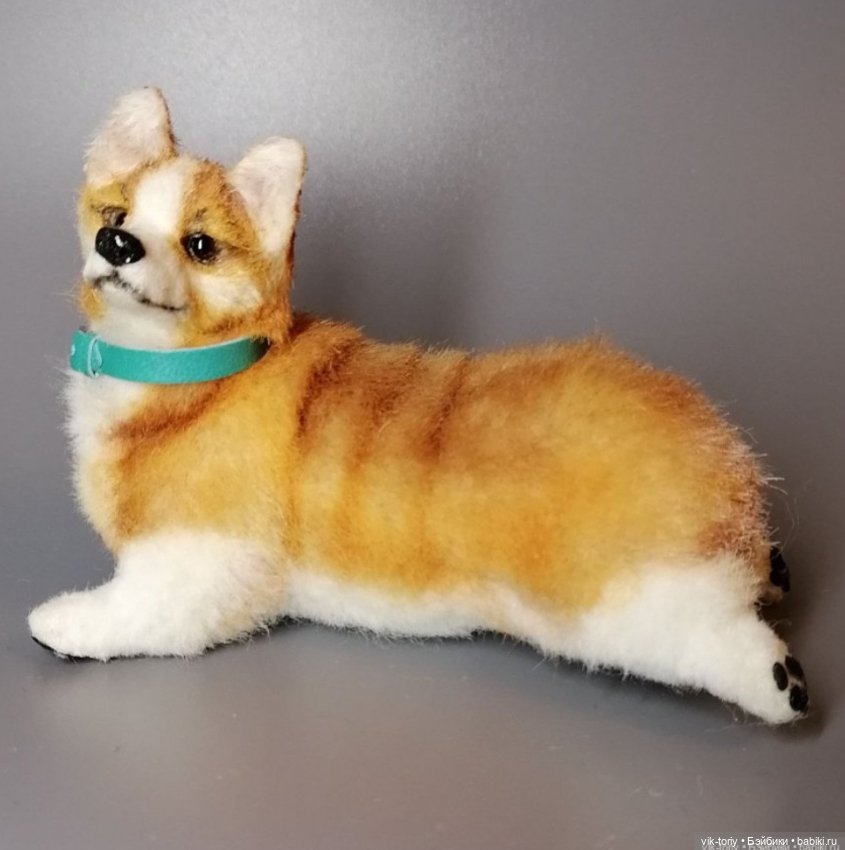 Реалистичная игрушка "Корги" (фото 7)