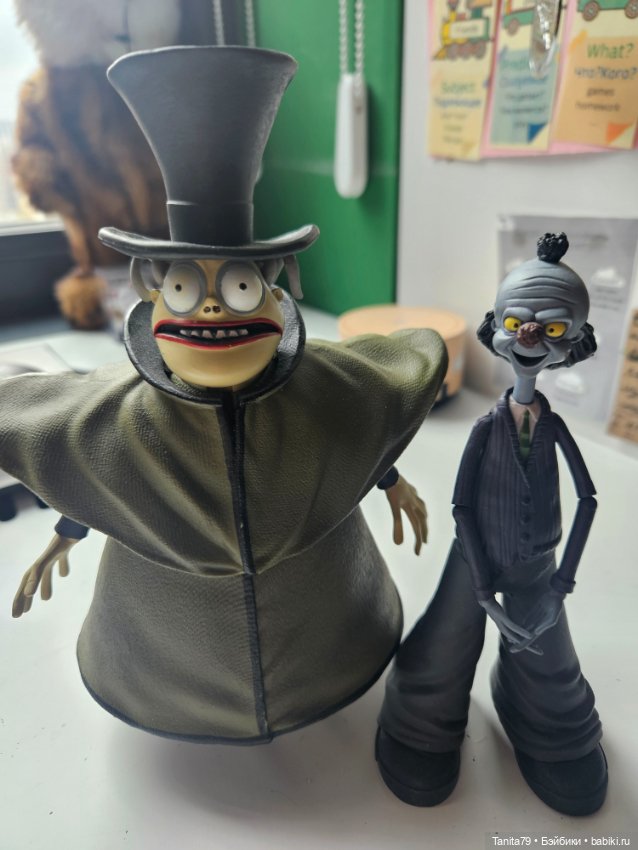 Фигурки из "Кошмара перед Рождеством"