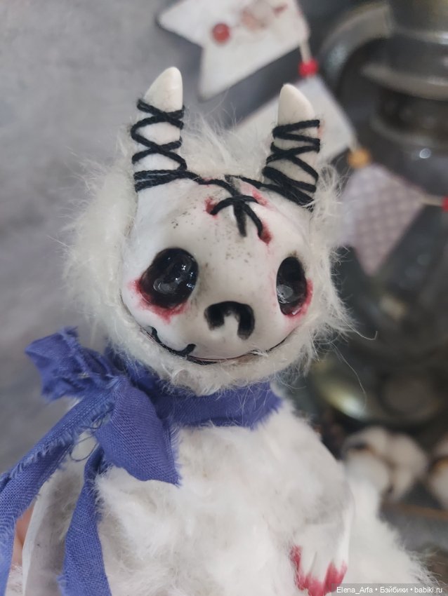 Рогатая — Авторские игрушки (фото 6)