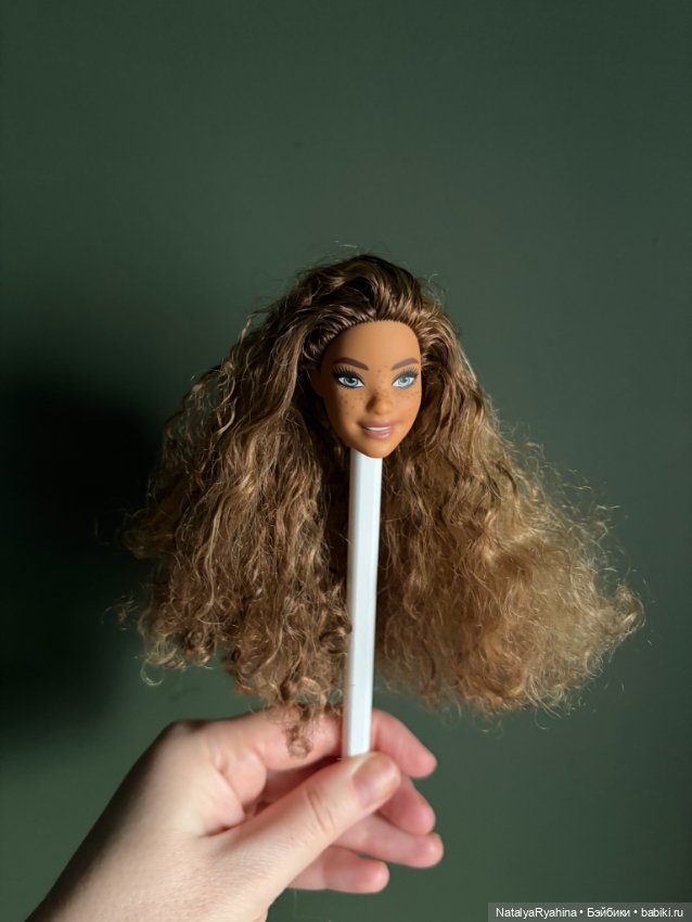 Голова Barbie Fashionistas 85 Glam Boho Doll FJF70 молд Карнавал (фото 2)