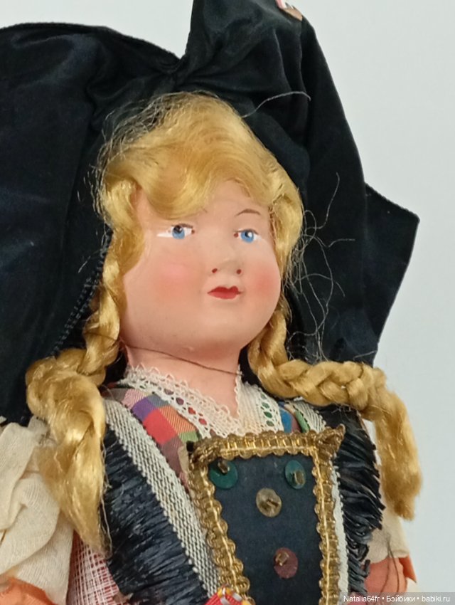 Petitcollin кукла из целлулоида Франция 27 см 50х годов (фото 7)