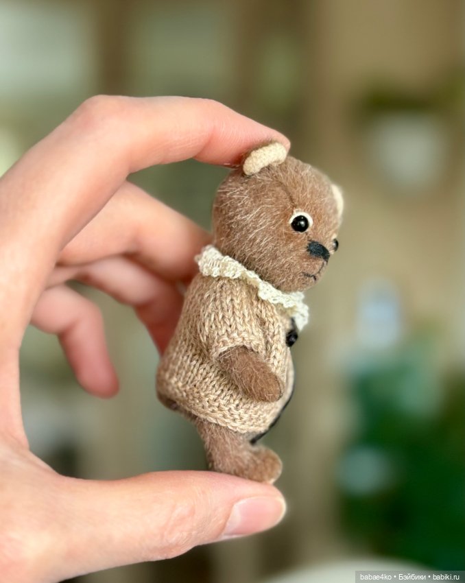 Мишка-малышка — Авторские игрушки (фото 3)