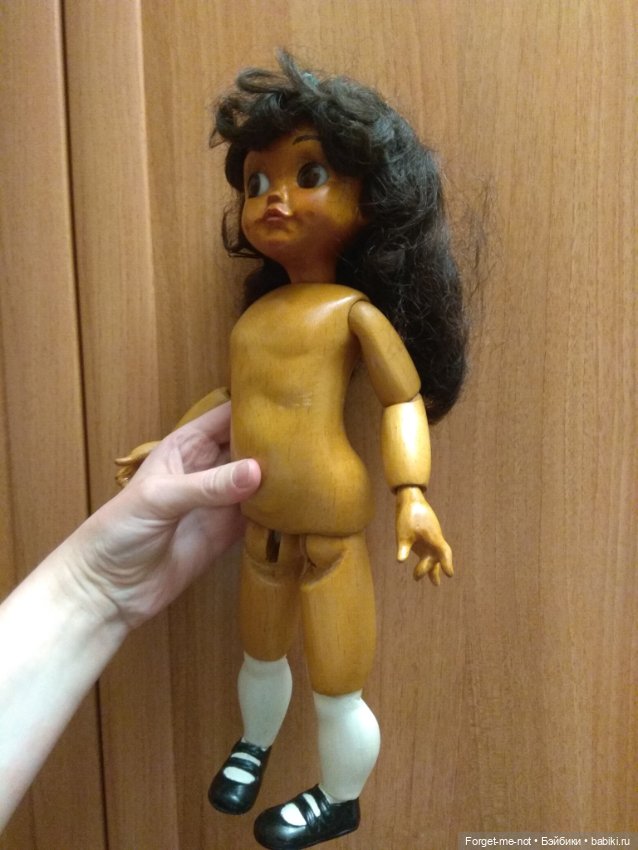 Fred Thompson Niada OOAK Деревянная шарнирная кукла ручной работы (фото 5)