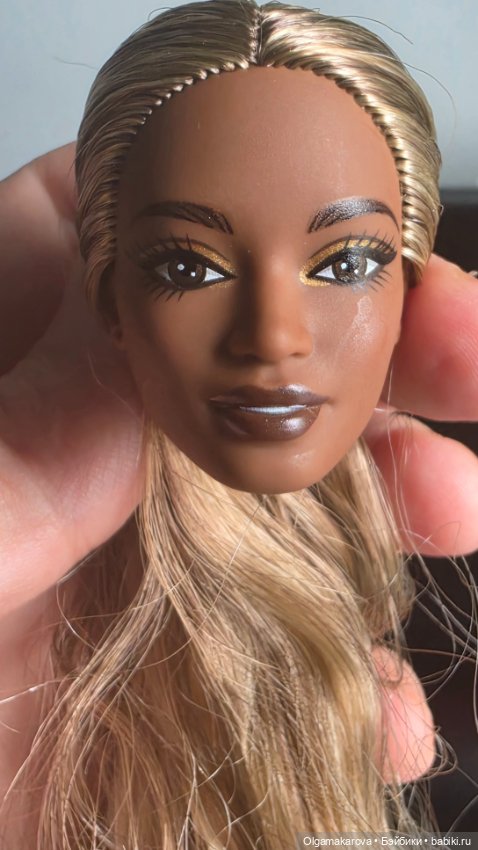 Голова Пазетт из набора You Create Barbie (фото 4)