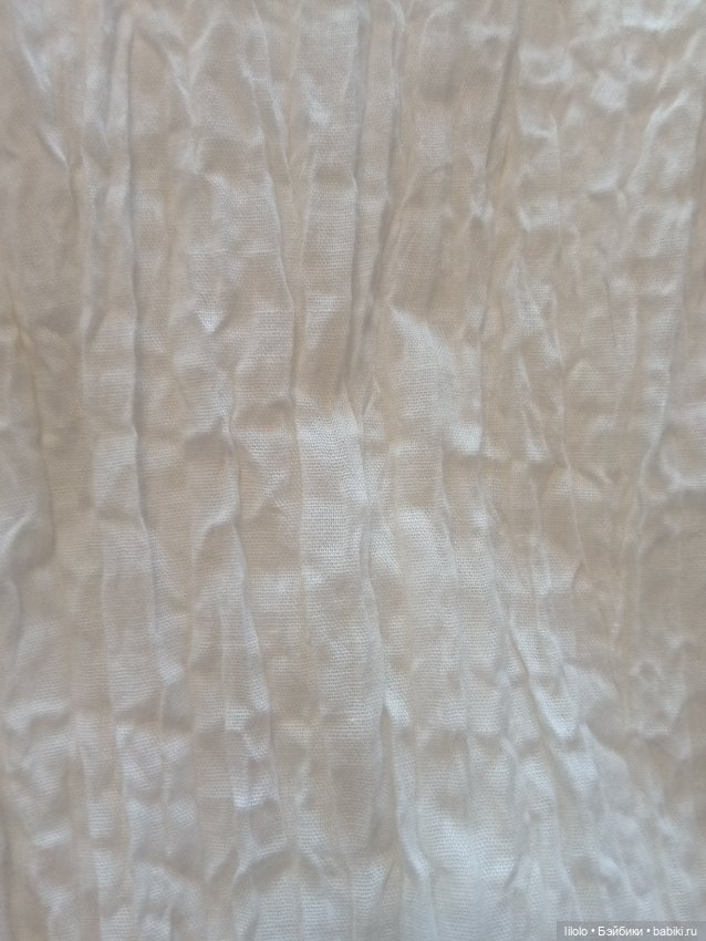 Лот ткани жатой хб для кукольного рукоделия