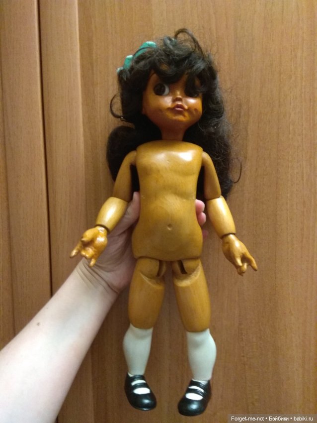 Fred Thompson Niada OOAK Деревянная шарнирная кукла ручной работы