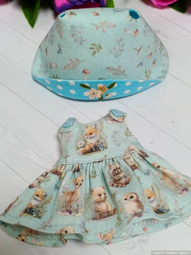 Мини комплект на мини булочку Мию 14 см (фото 5)