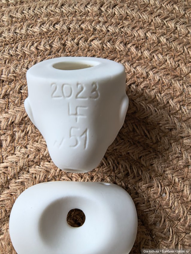 Фарфоровая заготовка — Тела и головы для кукол (фото 3)