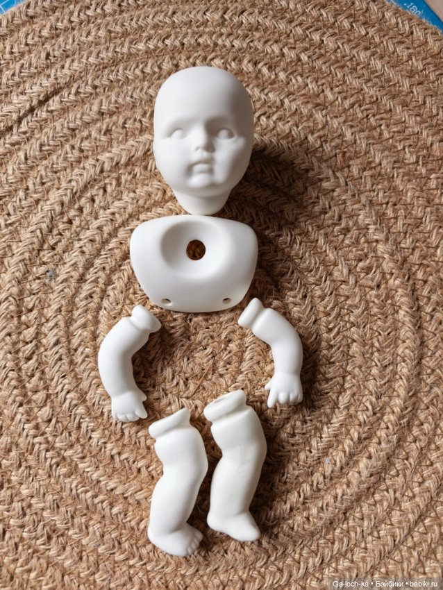 Фарфоровая заготовка — Тела и головы для кукол