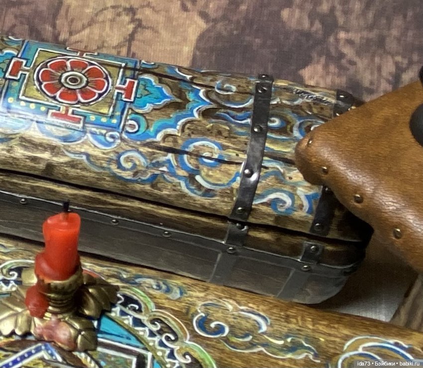 Мебель в бурятском стиле - ручная роспись (фото 3)