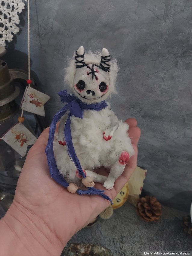 Рогатая — Авторские игрушки (фото 5)