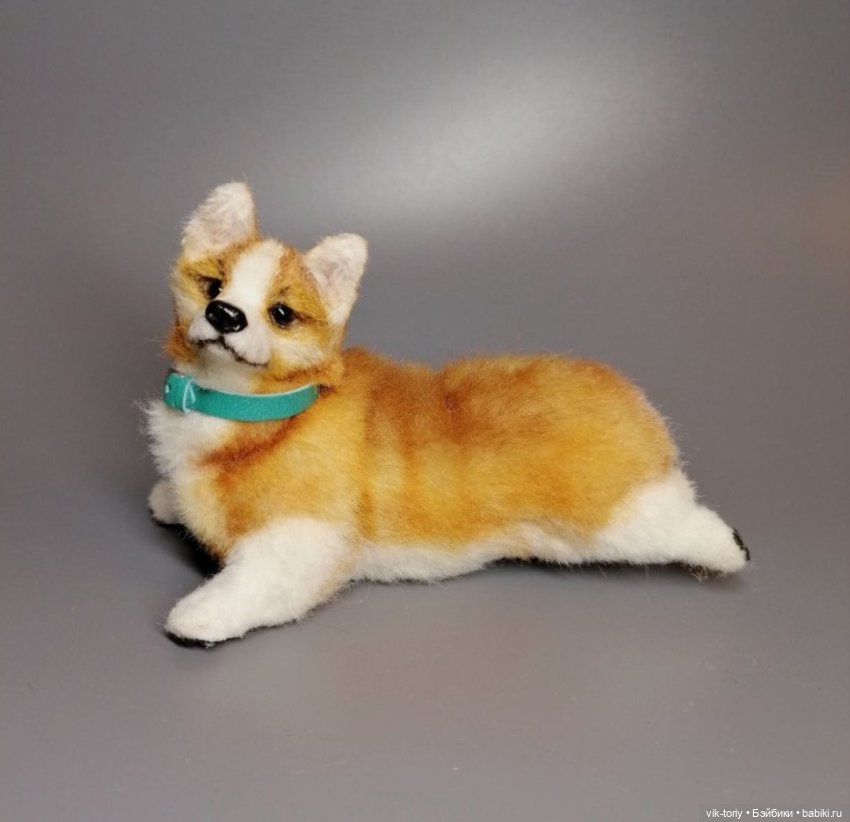 Реалистичная игрушка "Корги" (фото 8)