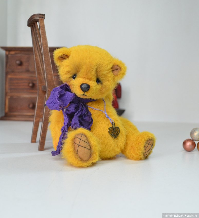 Мишка) — Авторские игрушки (фото 6)
