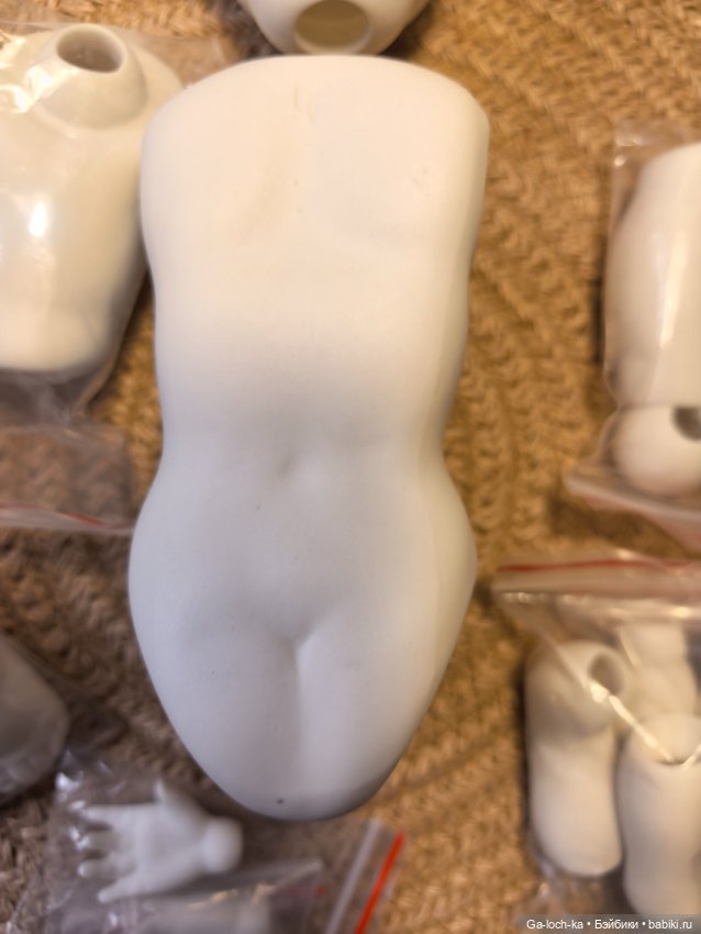 Фарфоровая заготовка — Тела и головы для кукол (фото 4)