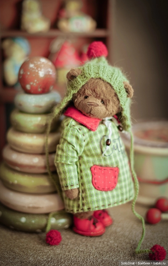 Миша тедди — Авторские игрушки