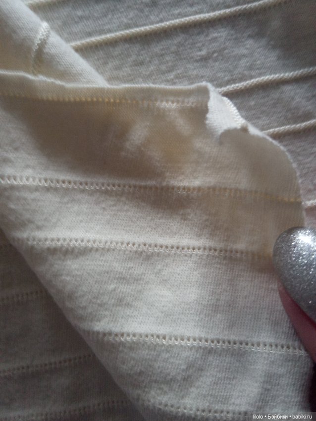 Отрезик кулирки с лайкрой для кукольного рукоделия (фото 2)