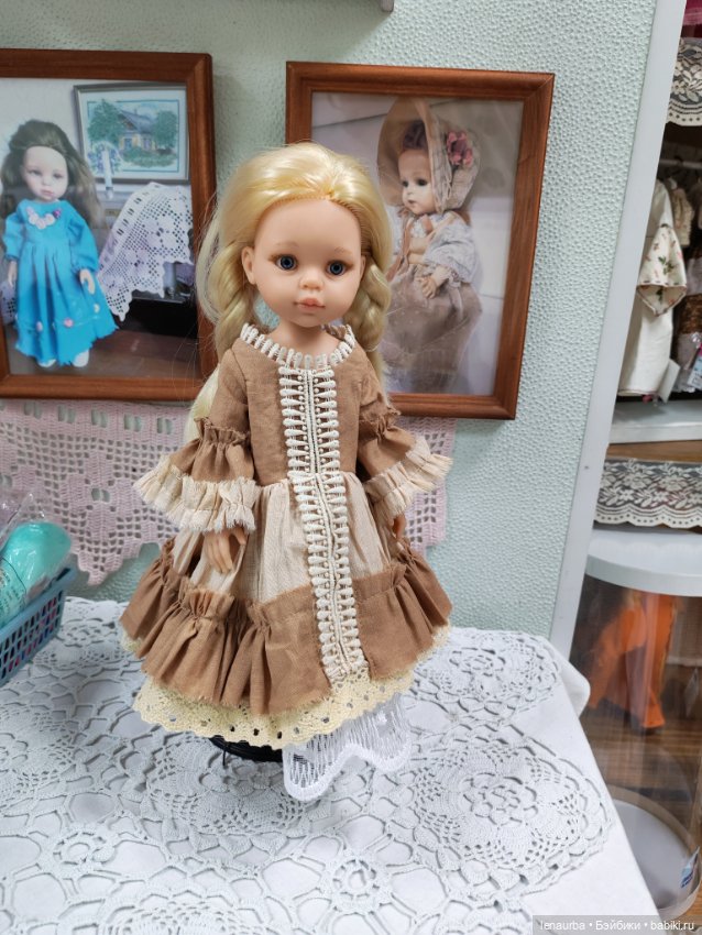 Платье для куклы — Одежда для кукол (фото 5)