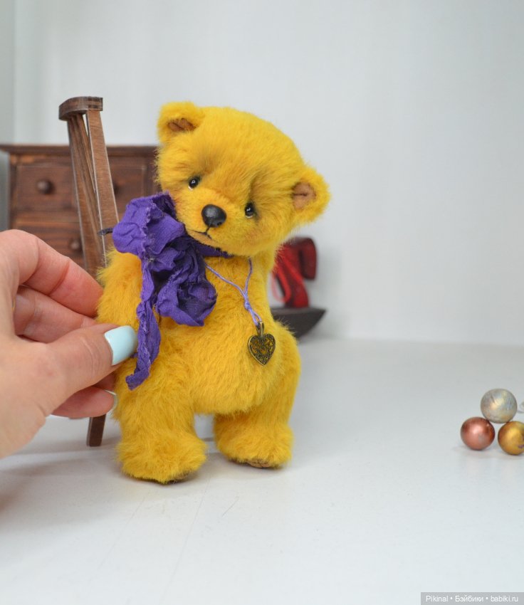 Мишка) — Авторские игрушки (фото 7)