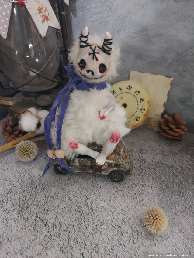 Рогатая — Авторские игрушки