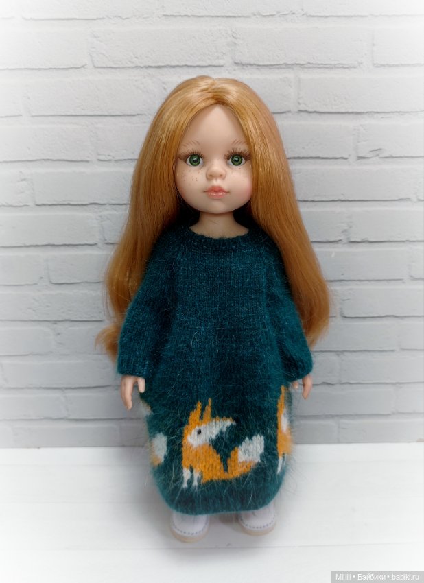 Платье Лисички 2 для кукол Паола Рейна Paola Reina