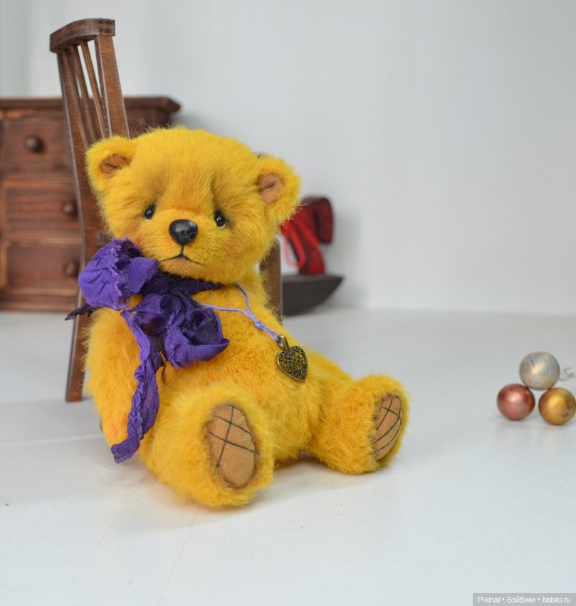 Мишка) — Авторские игрушки (фото 5)