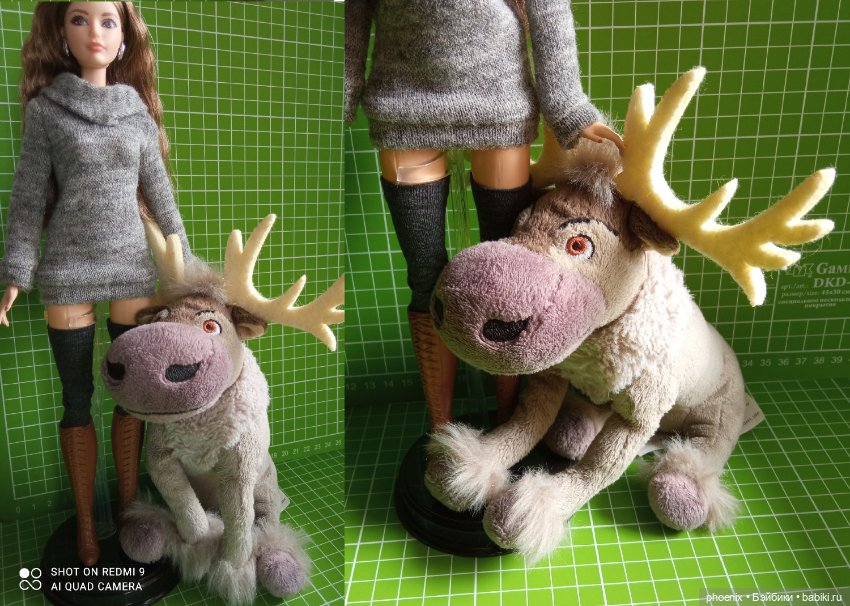 Подарок при покупке от 3 000 рублей - олень Свен из "Холодного сердца" (фото 8)