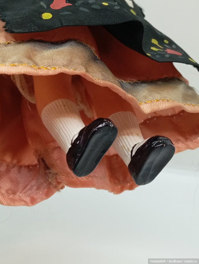 Petitcollin кукла из целлулоида Франция 27 см 50х годов (фото 5)