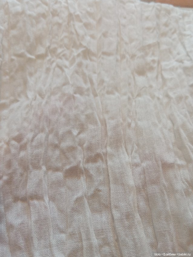 Лот ткани жатой хб для кукольного рукоделия (фото 2)