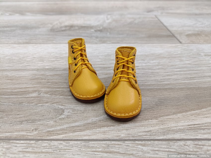 Ботинки для кукол руби ред 37 см. (5,1×2,2 см) (фото 2)