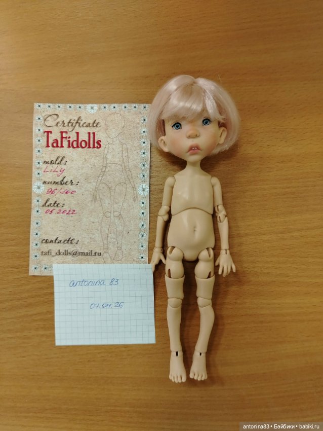 Лилу отТатьяны Филенко — Авторские куклы BJD