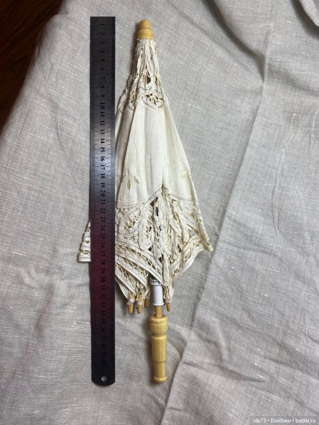 Винтажный зонтик ( не новодел с маркета) (фото 8)