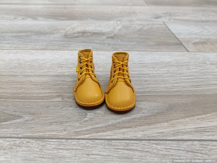 Ботинки для кукол руби ред 37 см. (5,1×2,2 см)