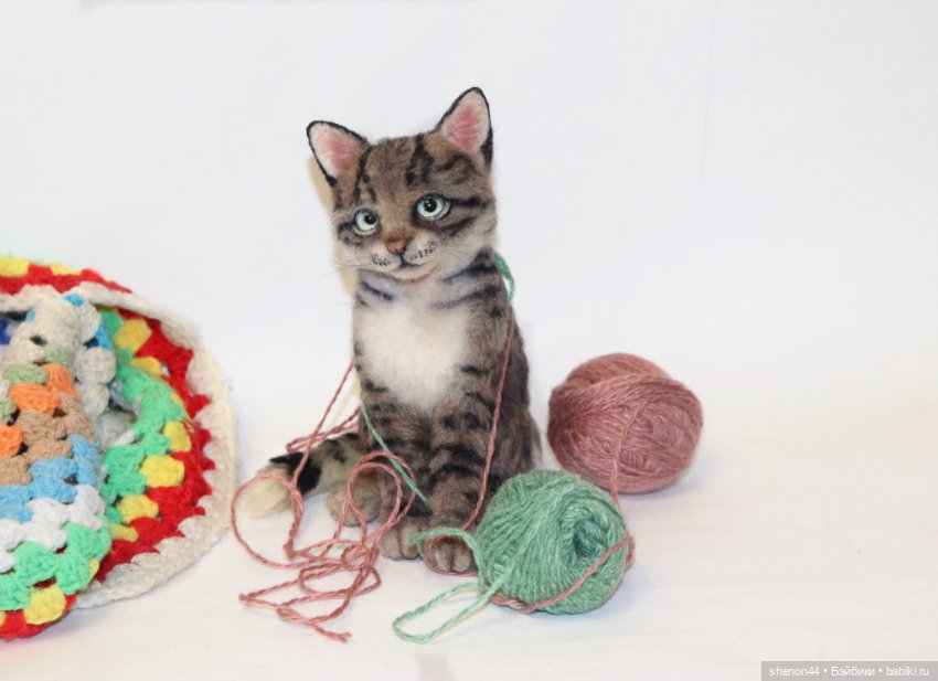 Котенок — Авторские игрушки (фото 3)