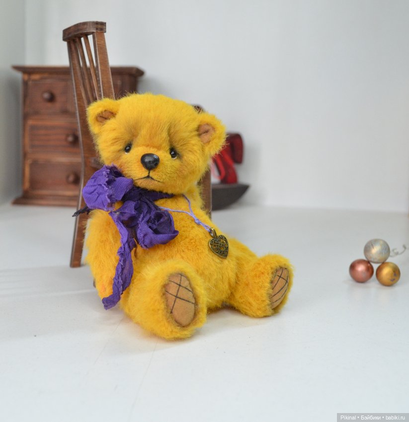 Мишка) — Авторские игрушки (фото 8)