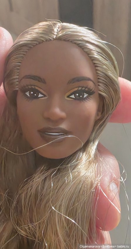 Голова Пазетт из набора You Create Barbie (фото 6)